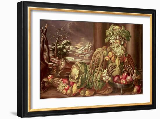 Winter-Giuseppe Arcimboldo-Framed Giclee Print