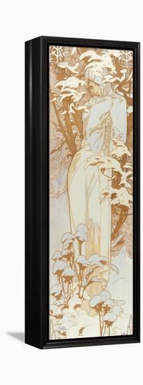 Winter-Alphonse Mucha-Framed Premier Image Canvas