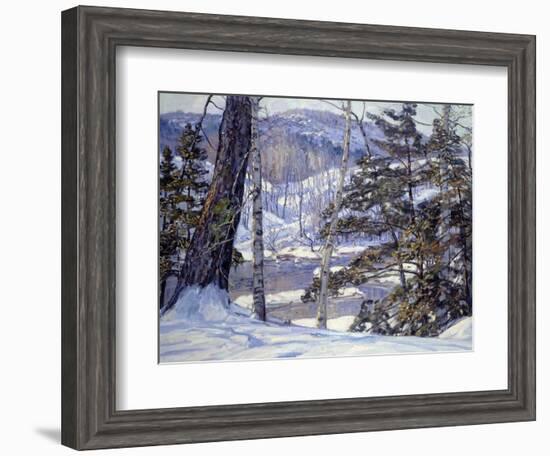 Winter-George Gardner Symons-Framed Art Print