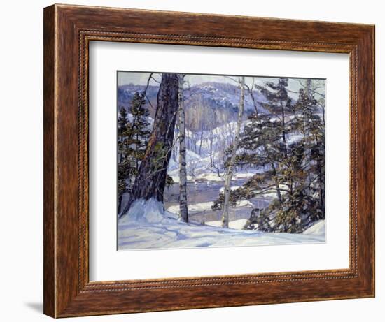 Winter-George Gardner Symons-Framed Art Print