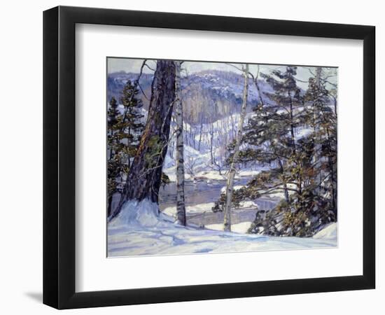 Winter-George Gardner Symons-Framed Art Print