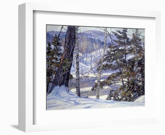 Winter-George Gardner Symons-Framed Art Print