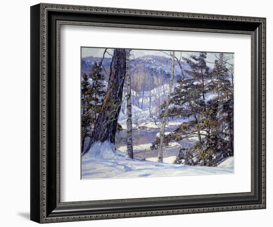 Winter-George Gardner Symons-Framed Art Print