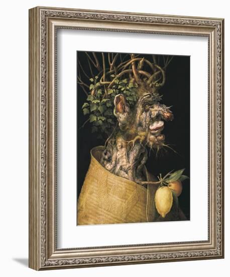 Winter-Giuseppe Arcimboldo-Framed Art Print