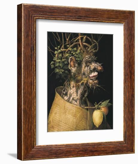 Winter-Giuseppe Arcimboldo-Framed Art Print