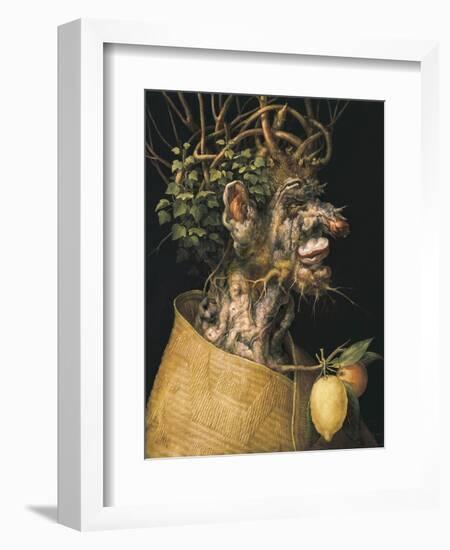 Winter-Giuseppe Arcimboldo-Framed Art Print