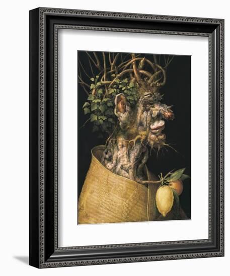 Winter-Giuseppe Arcimboldo-Framed Art Print