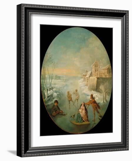 Winter-Jean-Baptiste Pater-Framed Giclee Print