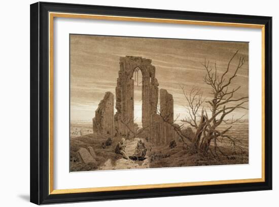 Winter-Caspar David Friedrich-Framed Giclee Print