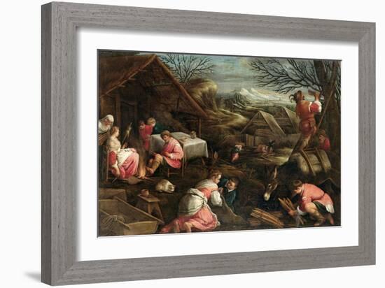 Winter-Jacopo Bassano-Framed Giclee Print