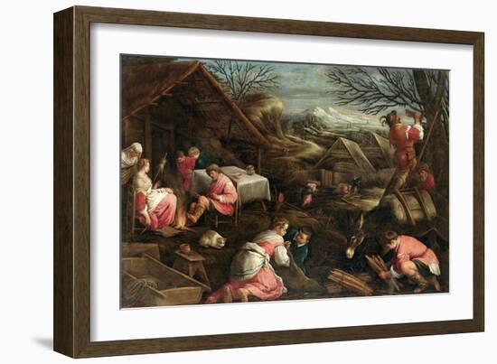 Winter-Jacopo Bassano-Framed Giclee Print