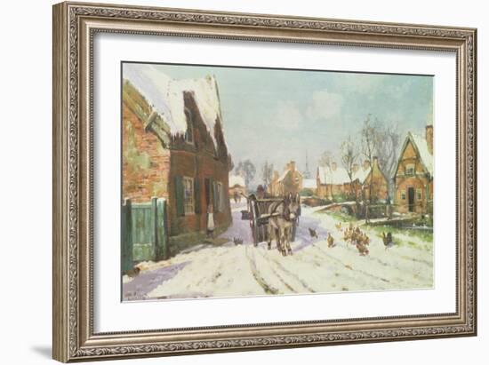 Winter-Arturo Carretero y Sánchez-Framed Giclee Print