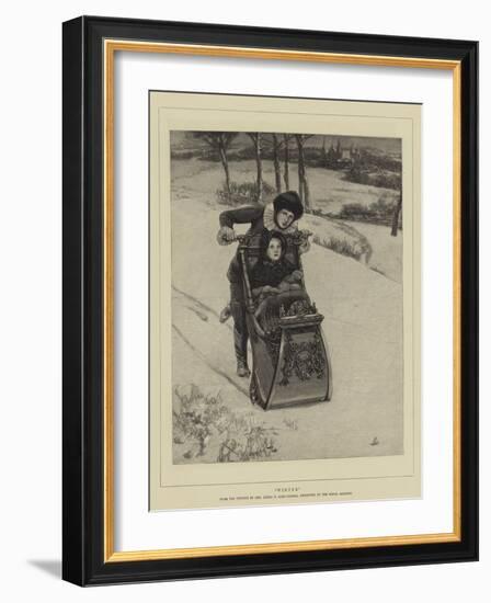 Winter-Sir Lawrence Alma-Tadema-Framed Giclee Print