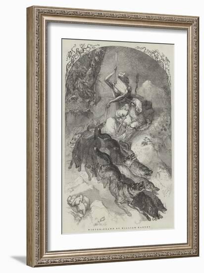 Winter-William Harvey-Framed Giclee Print