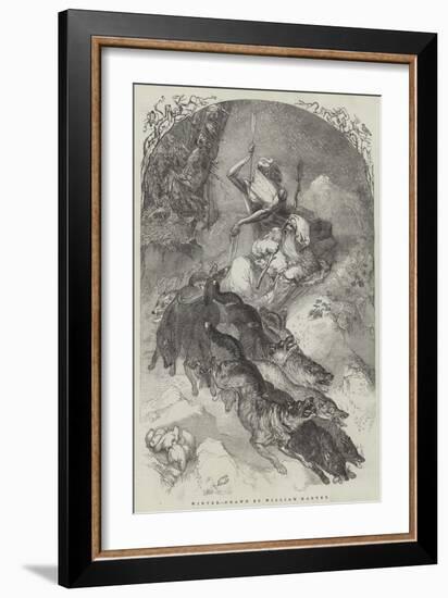 Winter-William Harvey-Framed Giclee Print