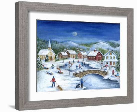 Winterfest-Marilyn Dunlap-Framed Art Print