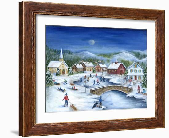 Winterfest-Marilyn Dunlap-Framed Art Print