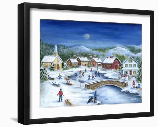 Winterfest-Marilyn Dunlap-Framed Art Print