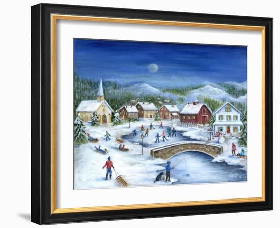 Winterfest-Marilyn Dunlap-Framed Art Print