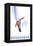 Wintergreen, Virginia, Stylized Snowboarder-Lantern Press-Framed Stretched Canvas