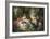 Winterhalter in Compiègne, the French Empress Eugénie and her ladies in charge-Thierry Poncelet-Framed Premium Giclee Print