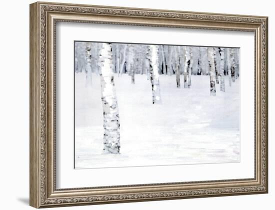 Winterland Path-Parker Greenfield-Framed Art Print