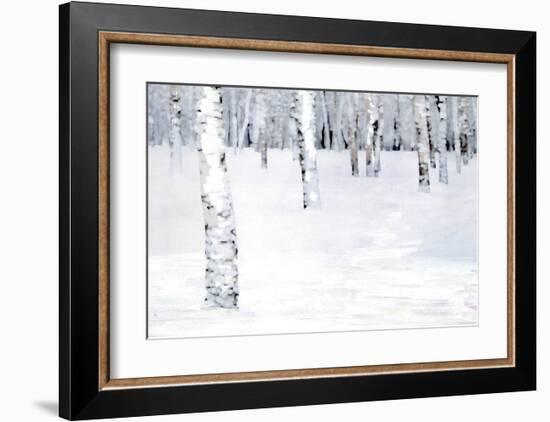 Winterland Path-Parker Greenfield-Framed Art Print