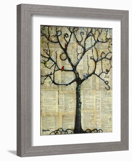 Winterlight Tree-Blenda Tyvoll-Framed Giclee Print