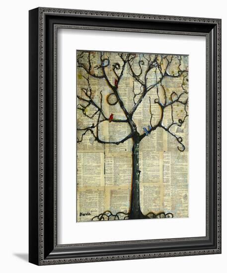 Winterlight Tree-Blenda Tyvoll-Framed Giclee Print