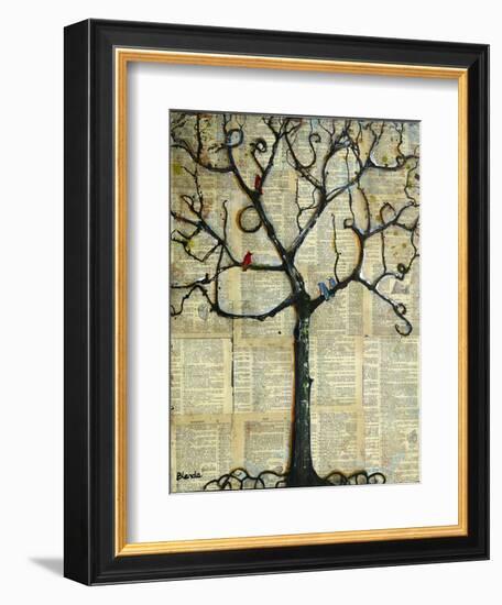 Winterlight Tree-Blenda Tyvoll-Framed Giclee Print