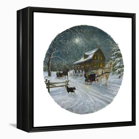 Winters Eve-Kevin Dodds-Framed Premier Image Canvas