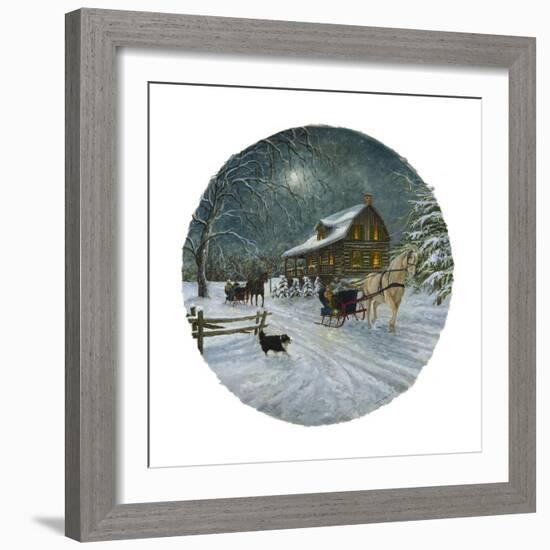 Winters Eve-Kevin Dodds-Framed Giclee Print