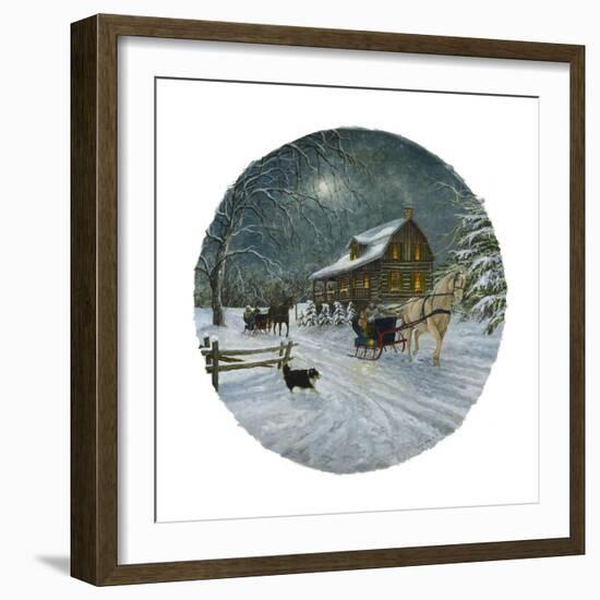 Winters Eve-Kevin Dodds-Framed Giclee Print