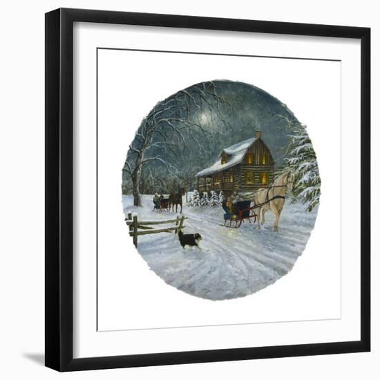 Winters Eve-Kevin Dodds-Framed Giclee Print