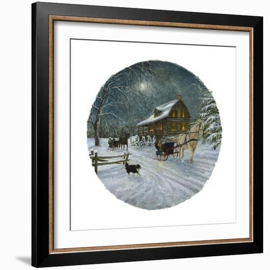 Winters Eve-Kevin Dodds-Framed Giclee Print