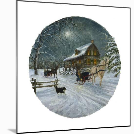 Winters Eve-Kevin Dodds-Mounted Giclee Print