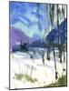 Winters Last Days-null-Mounted Giclee Print
