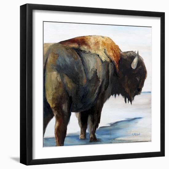 Winters Shadow-Renee Gould-Framed Giclee Print