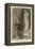 Winters Tale - Statue-Arthur Rackham-Framed Stretched Canvas