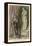 Winters Tale - Statue-Arthur Rackham-Framed Stretched Canvas