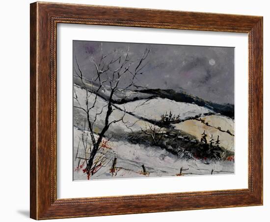 Winterscene 4531-Pol Ledent-Framed Art Print