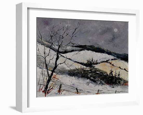 Winterscene 4531-Pol Ledent-Framed Art Print