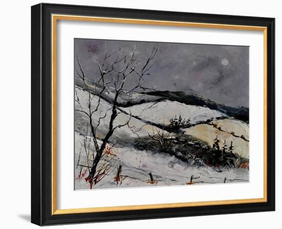 Winterscene 4531-Pol Ledent-Framed Art Print