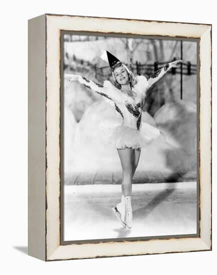 Wintertime, Sonja Henie, 1943-null-Framed Stretched Canvas