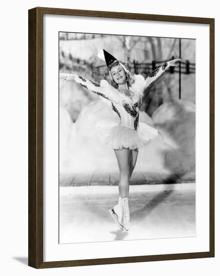 Wintertime, Sonja Henie, 1943--Framed Photo