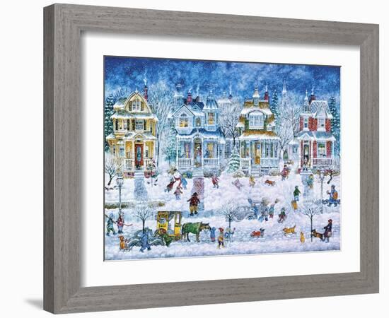 Wintertime-Bill Bell-Framed Giclee Print