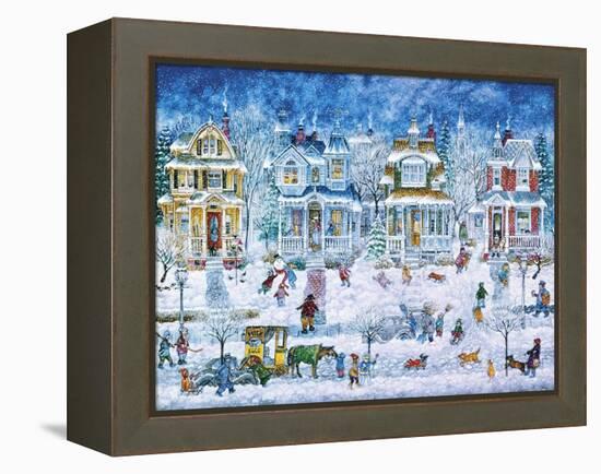 Wintertime-Bill Bell-Framed Premier Image Canvas