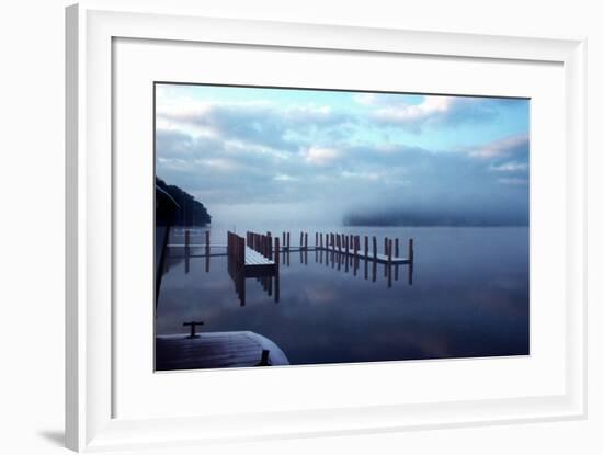 Wintery Derwentwater-Charles Bowman-Framed Photographic Print