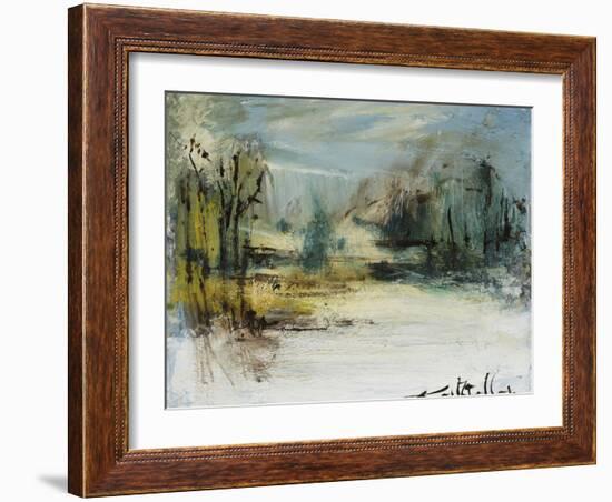 Wintery Horizon II-Erin McGee Ferrell-Framed Art Print