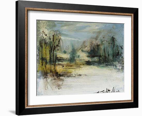 Wintery Horizon II-Erin McGee Ferrell-Framed Art Print